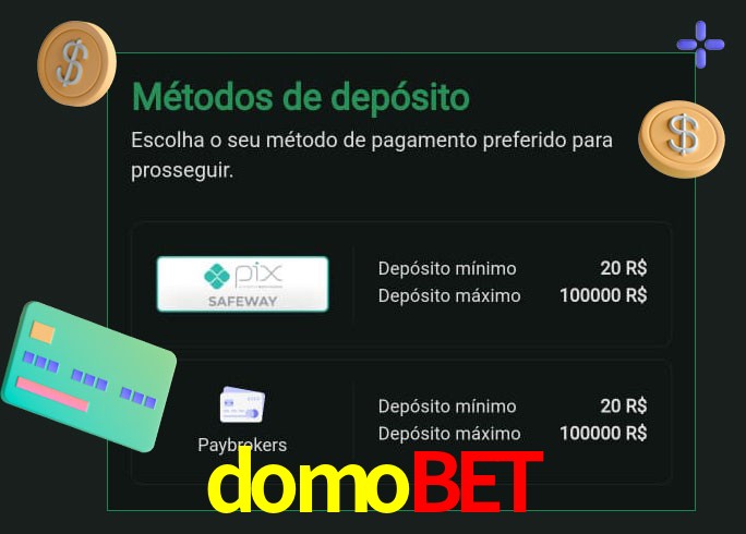 O cassino domobet oferece uma grande variedade de métodos de pagamento
